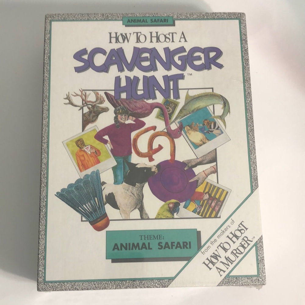 Animal Safari Scavenger Hunt New